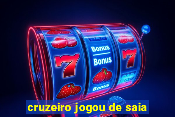 cruzeiro jogou de saia